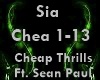 Sia Cheap Thrills
