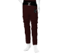 LV Dark Wine Pants
