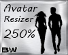 Avi Scaler Resize 250%