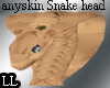 (LL)Anyskin Snake Head M