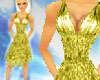 Gold Shine Salsa Dress