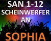 Sophia - Scheinwerfer An