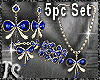TigC. Sapphire 5pc Set