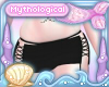 .M. Black Squeeze Skirt