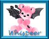 Pink Angel Bear Sticker