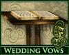 Wedding Vows Podium