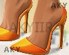#Orange Heels