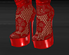 GL-Red Lace Heels