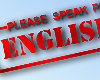 speaking English only