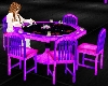 Purple Poker Table