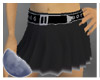 Mini Black Pleated Skirt