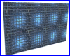 Blue Glass Block Wall