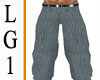 LG1 Gray Pinstripe Pants