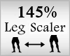 Scaler Leg 145%