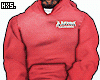 Amr x Cali Hoodie Red
