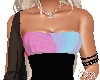 Bridesmaid pink blueblac