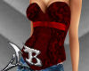 JB Red Lace Corset