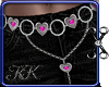 KK Pink Heart Belt
