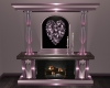 Romantic Pink Fireplace