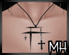 [MH] Cross Necklace