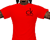 T-shirt Ck red