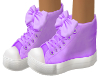 Purple Bow Sneakers {DER