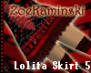 First Lolita Red Skirt 5