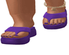 Purple Peeking Sliders