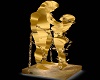 GOLD LOVERS STATUE