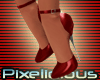 PIX D'Orsay Heels Red