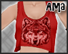 ~Ama~ Wolf shirt