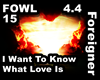 Foreigner-I Want to Know
