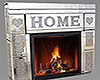Glam Mirrored Fireplace