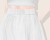 🍌 White buble skirt