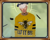 Bee sweater -yellow