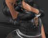 Dress P! black elegant