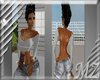 OPEN BACK WHITE SHIRT