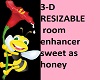 3-D room enhancer Bee