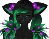 Flora Furry Pigtails