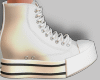E* White Sneakers