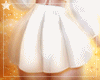 !✩ Be Mine White Skirt