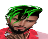 green hair