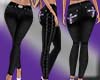 ~S~Blk/Prpl Corset Jeans
