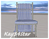 Wedding Chair Slate Blue