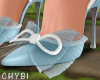 C~Blue Sophie Heels