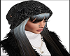 skull beanie withhair