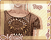 [✿] Cocoa Laced Top