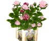 Easter Roses Glow Pot
