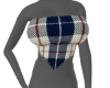 BURB3RRY BLUE CROP TOP