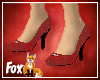 Fox~ Red Dress Pumps